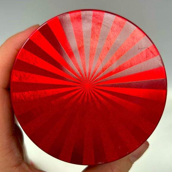 12” Cylinder shaped red Nutcracker Soldier lidded tin - Picture 10 of 12